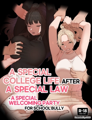 hentai A Special college life after a special law - A Special welcoming party for school bully