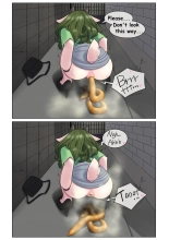 Big Deer Girl Takes Big Poop : página 5