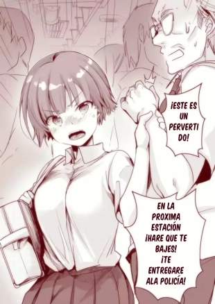 hentai Una Chica en el Tren y su Abusador