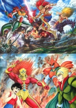 Kenran Goga Go Nagai Art Works : página 124