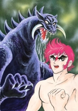 Kenran Goga Go Nagai Art Works : página 147