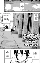 Miura-kun Solo Quiero Estar Tranquilo : página 1