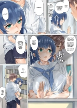 Netorare Kanojo -Kareshi  o Mae ni Futago  to Kyoushitsu Ecchi- Vol.01 : página 41