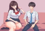 Seiso-kei Bitchi JK no Futomomo Appaku Nioi Seme Jigoku : página 63