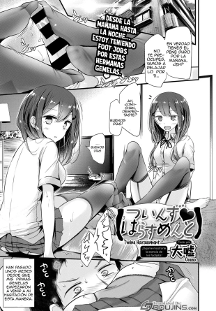 hentai Twins Harassment